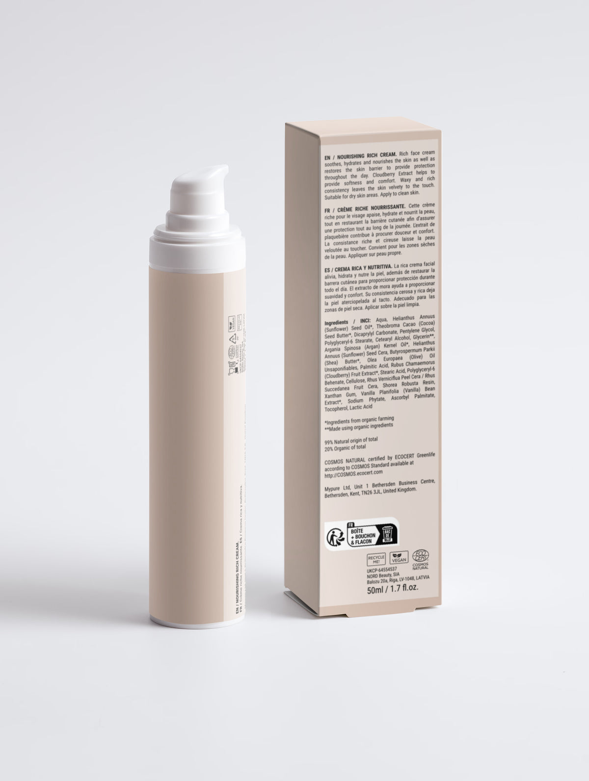 Nourishing Rich Cream, Fragrance Free