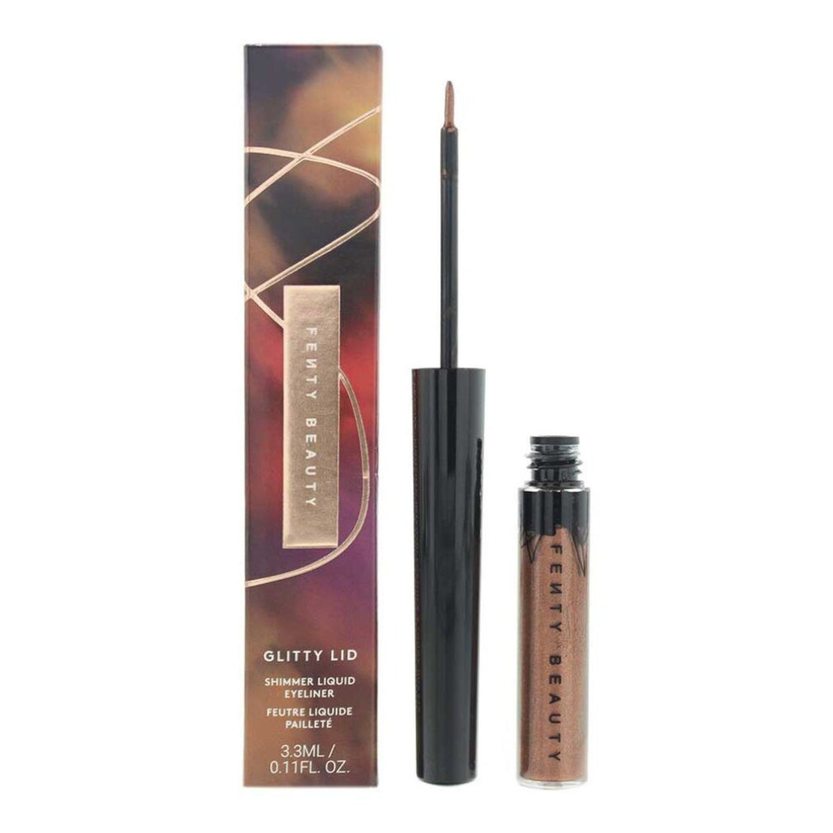 Fenty Beauty Glitty Lid Shimmer Liquid Eyeliner 3.3ml - Bronze Limited Edition