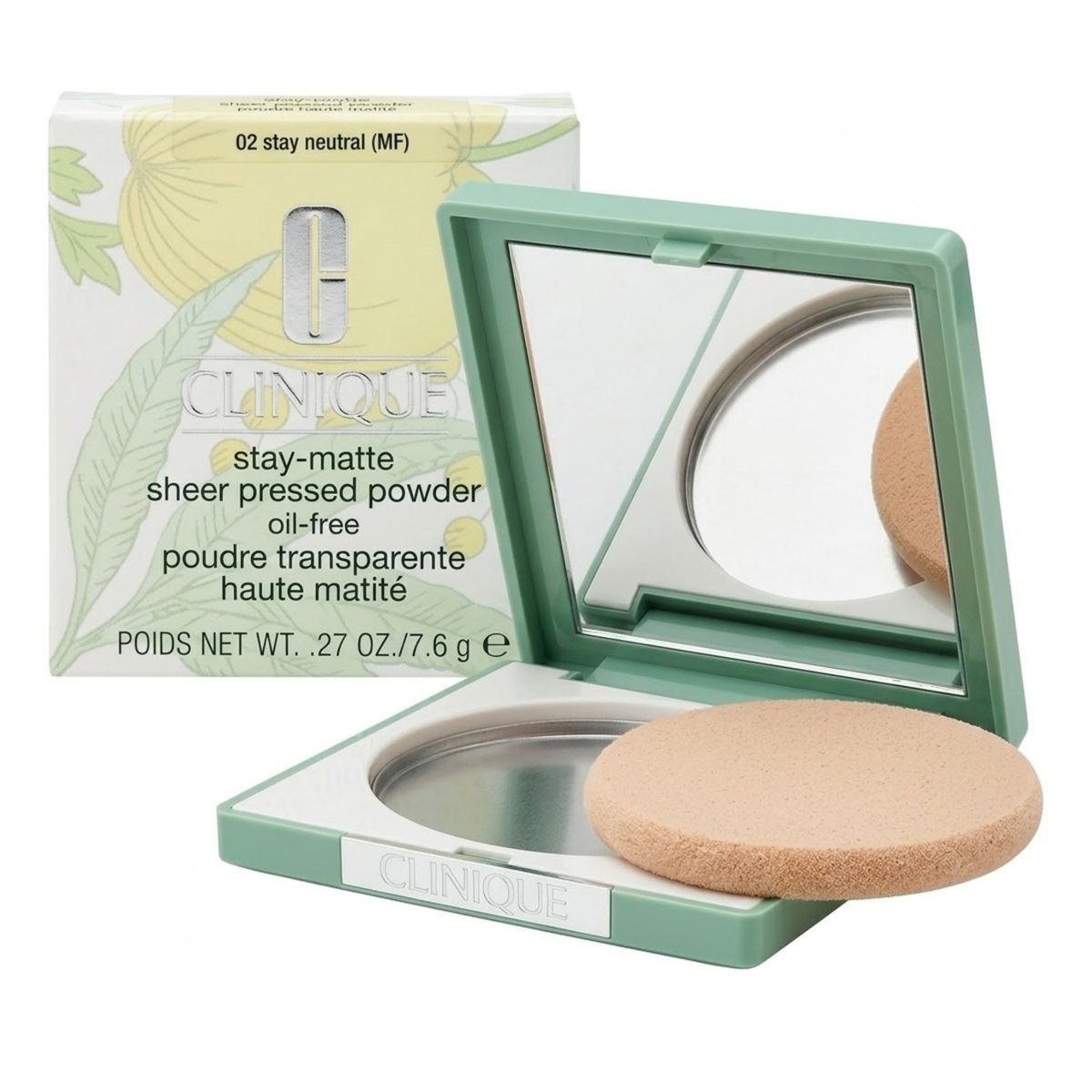 Clinique Stay-Matte Sheer Pressed Powder 7.6g - Stay Neutral