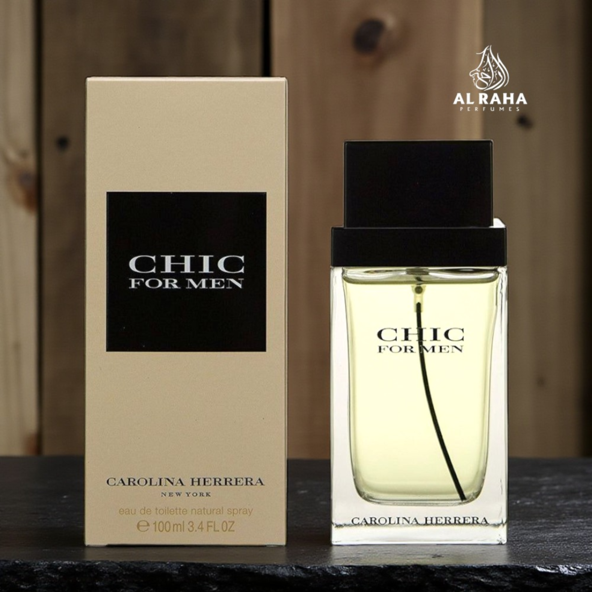 Carolina Herrera Chic For Men Eau De Toilette 100ml Spray