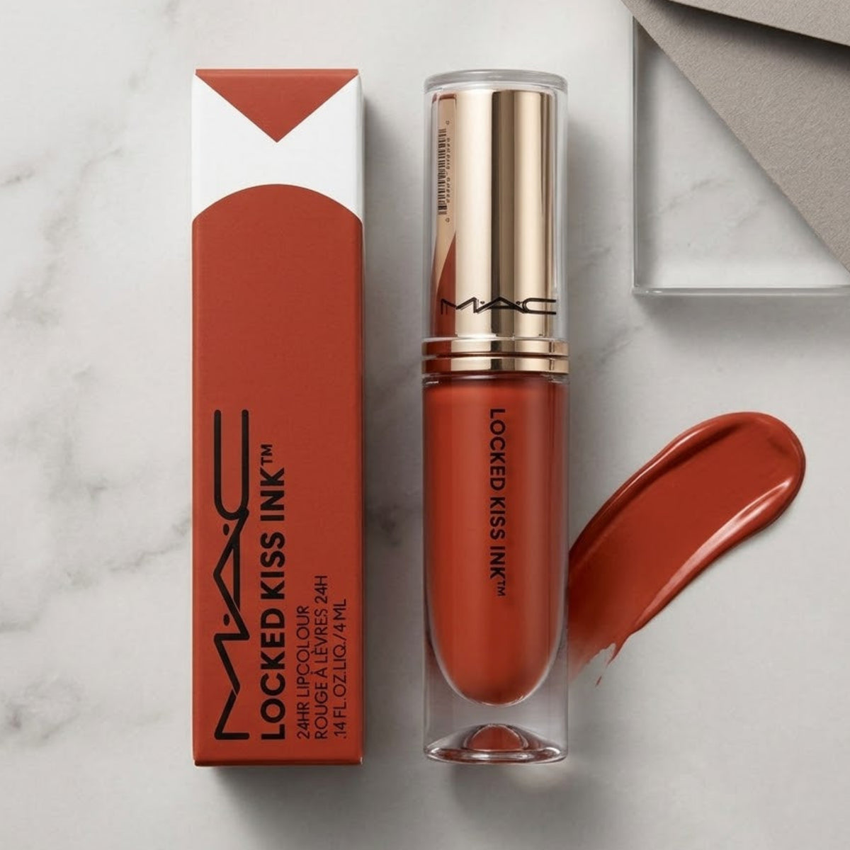 MAC Locked Kiss Ink 24HR Liquid Lipstick Lipcolour 4ml - 95 Vicious