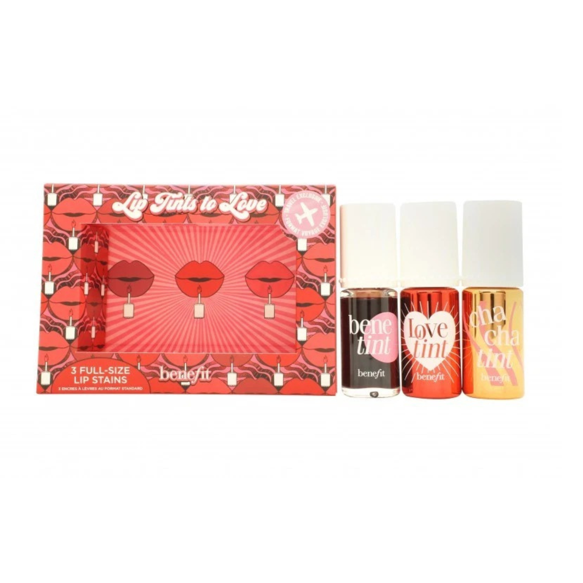 Benefit Lip Tints To Love Gift Set – 3 x 6ml