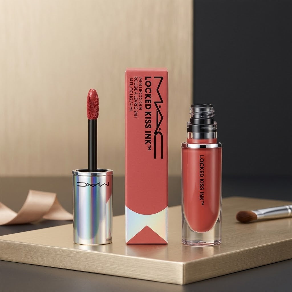 MAC Locked Kiss Ink Liquid Lipcolour 4ml - Doyenne