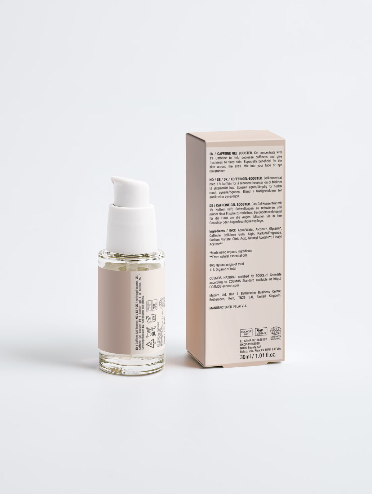 Caffeine Gel Booster